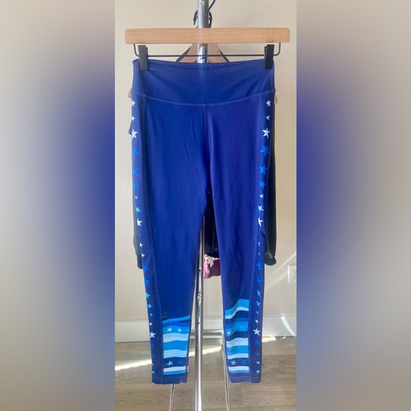 XS 🔖 KRIMSON KLOVER Sunshine Legging (Women's) Stars Navy $99 - Picture 4 of 8
